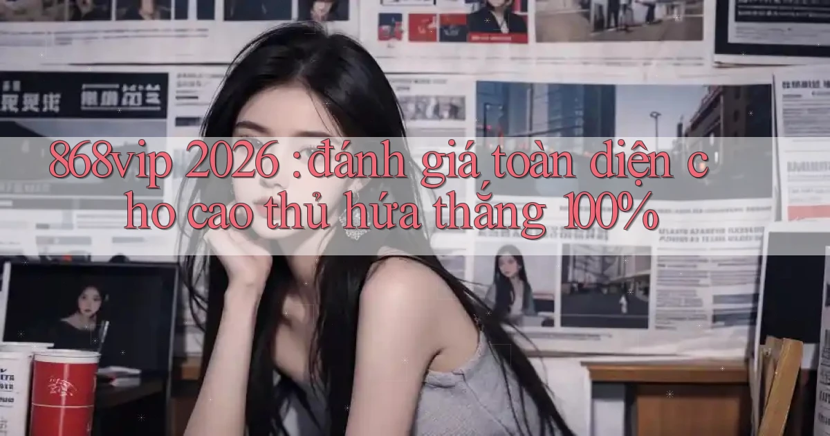 868vip 2026 đánh giá toàn diện cho cao thủ hứa thắng 100%