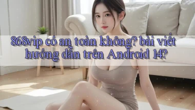 868vip có an toàn không bài viết hướng dẫn trên Android 14
