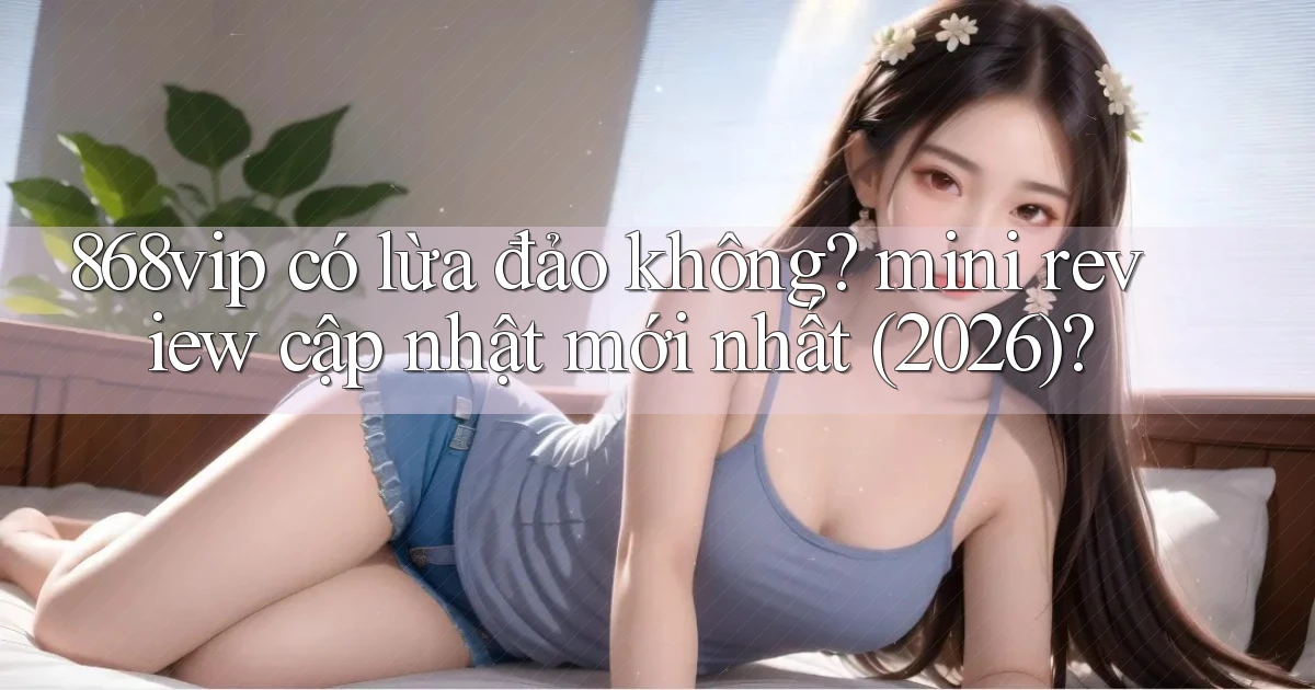 868vip có lừa đảo không mini review cập nhật mới nhất (2026)