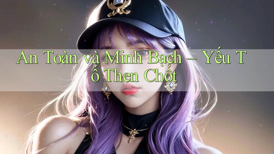 An Toàn và Minh Bạch – Yếu Tố Then Chốt