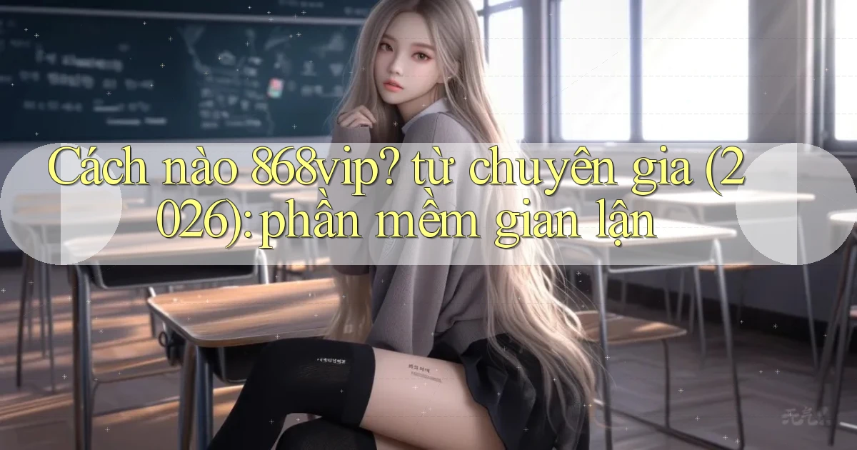 Cách nào 868vip từ chuyên gia (2026) phần mềm gian lận