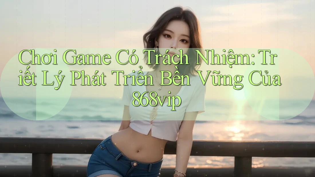Chơi Game Có Trách Nhiệm: Triết Lý Phát Triển Bền Vững Của 868vip