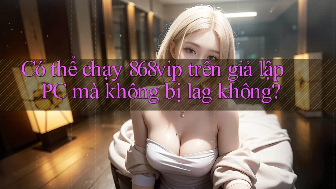 Có thể chạy 868vip trên giả lập PC mà không bị lag không?