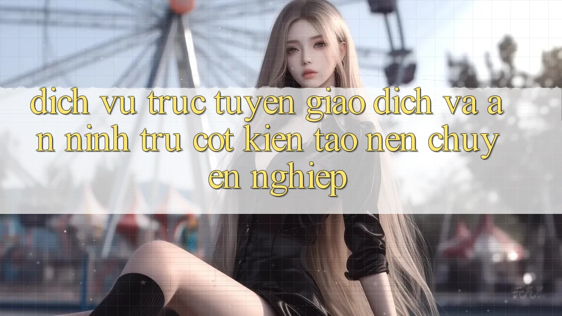 Dịch vụ trực tuyến Giao Dịch Và An ninh: Trụ Cột Kiến tạo nên Chuyên nghiệp