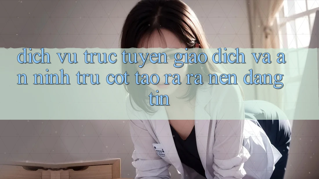 Dịch vụ trực tuyến Giao Dịch Và An ninh: Trụ Cột Tạo ra ra Nên Đáng tin