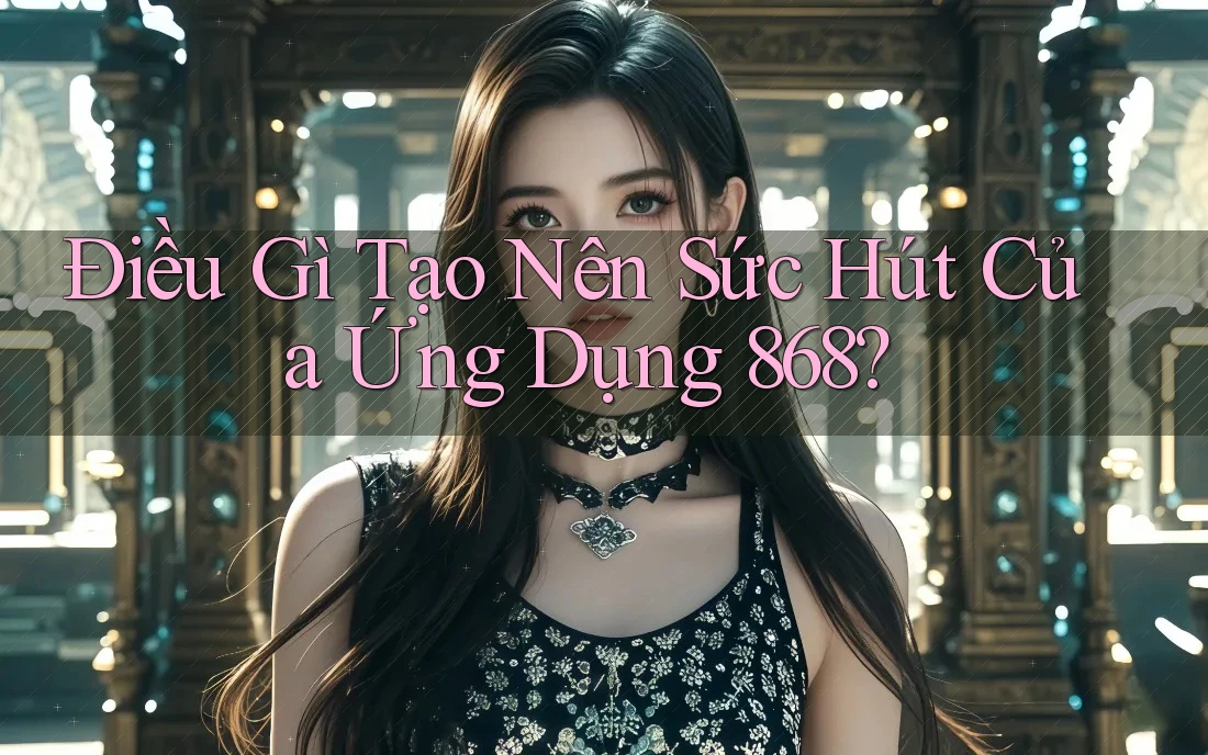 Điều Gì Tạo Nên Sức Hút Của Ứng Dụng 868?
