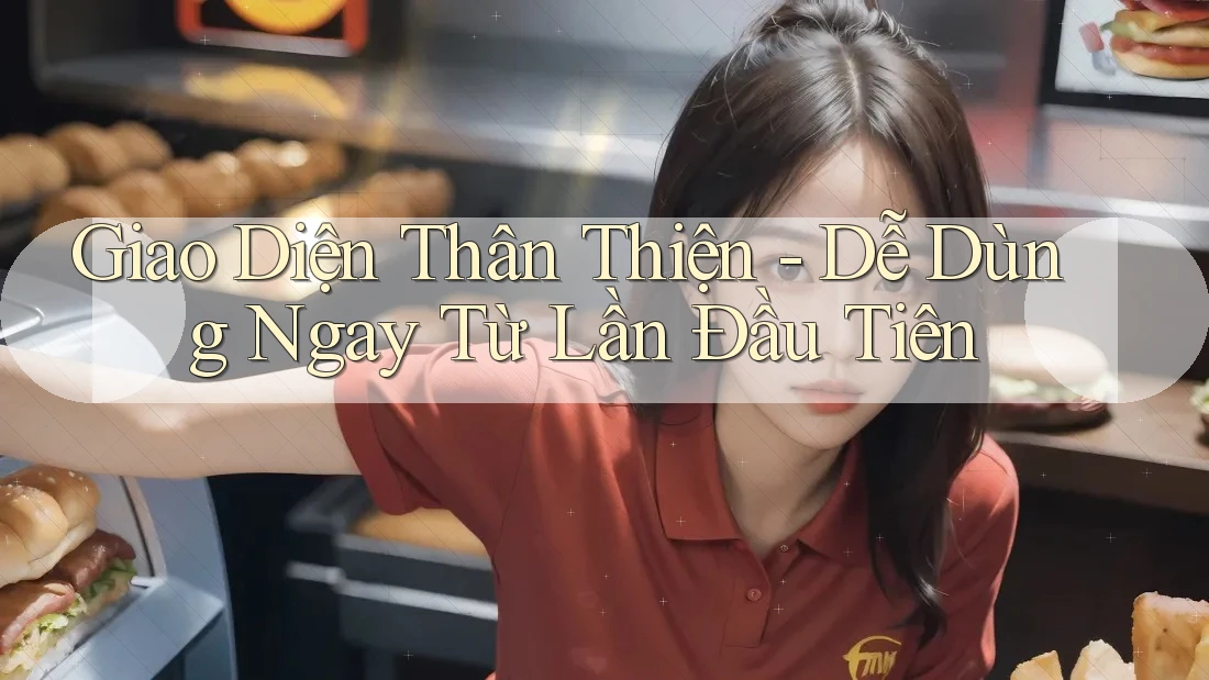 Giao Diện Thân Thiện - Dễ Dùng Ngay Từ Lần Đầu Tiên