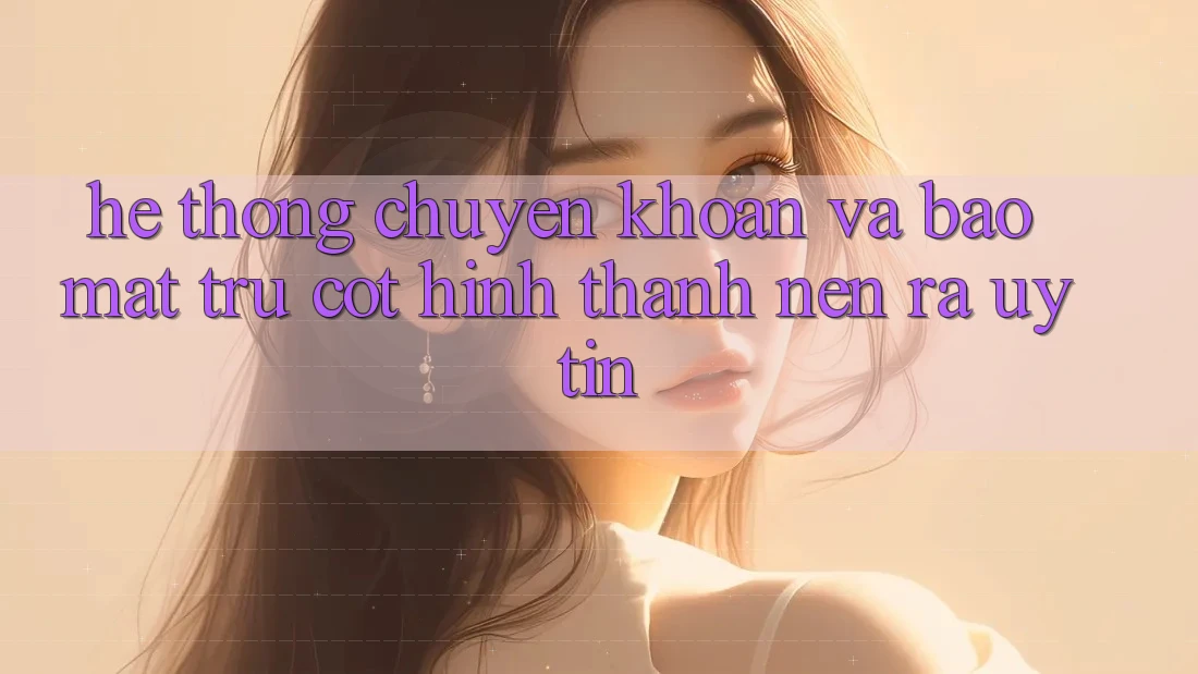 Hệ Thống Chuyển khoản Và Bảo Mật: Trụ Cột Hình thành nên ra Uy Tín