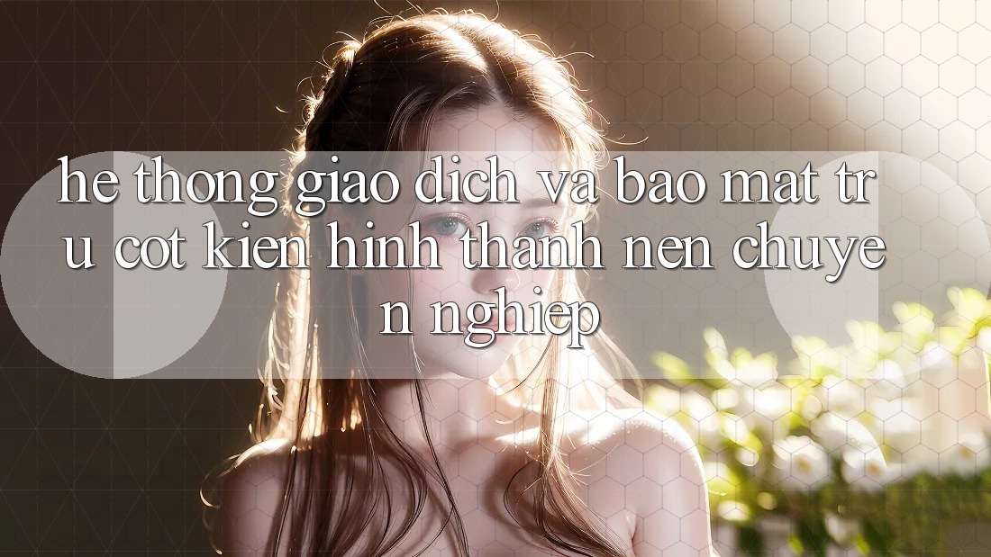 Hệ Thống Giao Dịch Và Bảo mật: Trụ Cột Kiến hình thành Nên Chuyên nghiệp
