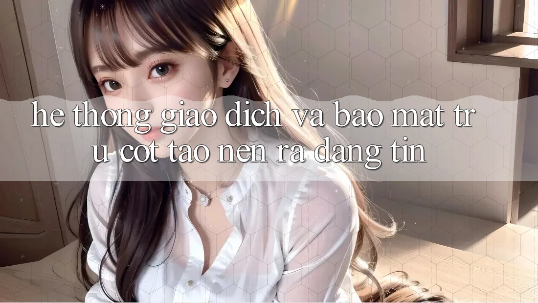 Hệ Thống Giao Dịch Và Bảo mật: Trụ Cột Tạo nên ra Đáng tin