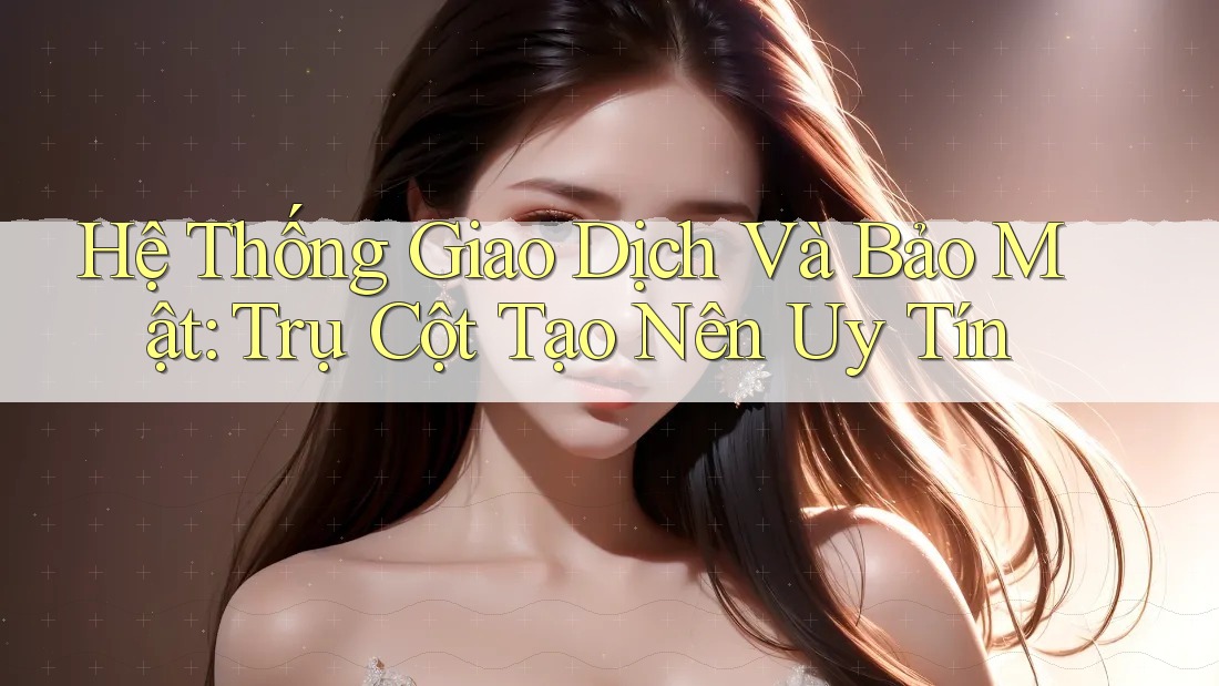 Hệ Thống Giao Dịch Và Bảo Mật: Trụ Cột Tạo Nên Uy Tín