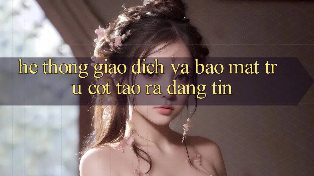 Hệ Thống Giao Dịch Và Bảo Mật: Trụ Cột Tạo ra Đáng tin