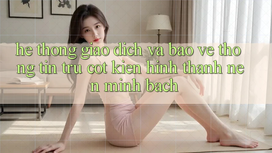 Hệ Thống Giao Dịch Và Bảo vệ thông tin: Trụ Cột Kiến hình thành Nên Minh bạch