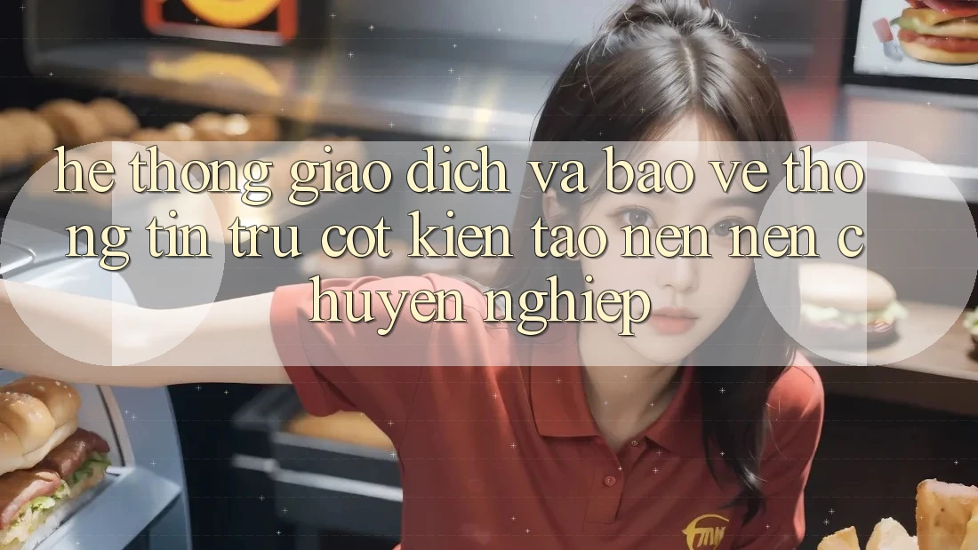 Hệ Thống Giao Dịch Và Bảo vệ thông tin: Trụ Cột Kiến tạo nên Nên Chuyên nghiệp
