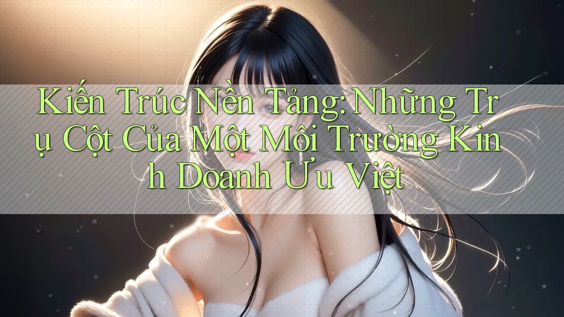 Kiến Trúc Nền Tảng: Những Trụ Cột Của Một Môi Trường Kinh Doanh Ưu Việt