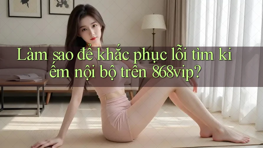 Làm sao để khắc phục lỗi tìm kiếm nội bộ trên 868vip?