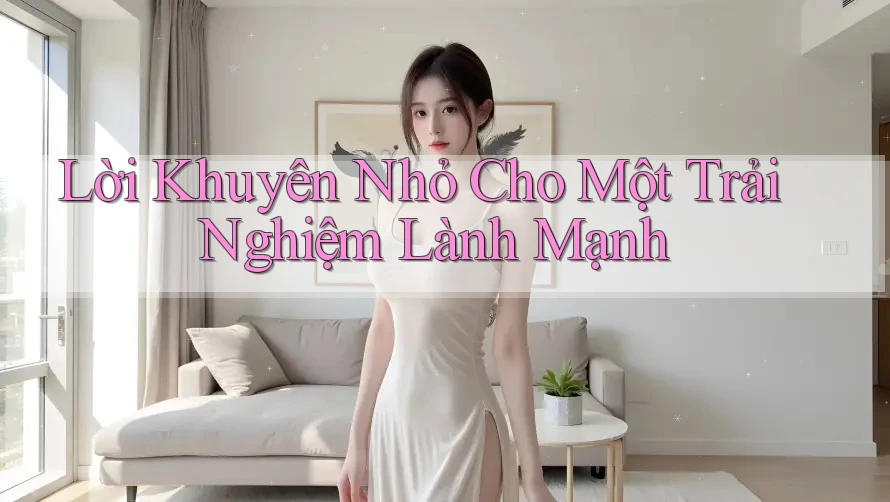 Lời Khuyên Nhỏ Cho Một Trải Nghiệm Lành Mạnh