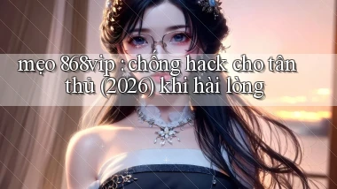 mẹo 868vip chống hack cho tân thủ (2026) khi hài lòng