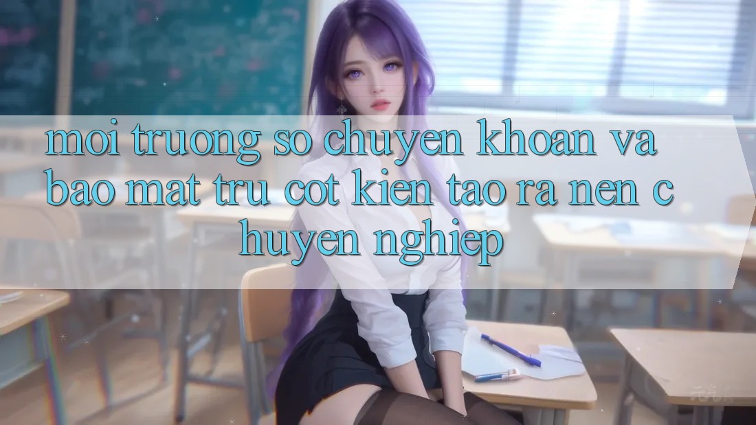 Môi trường số Chuyển khoản Và Bảo Mật: Trụ Cột Kiến tạo ra nên Chuyên nghiệp