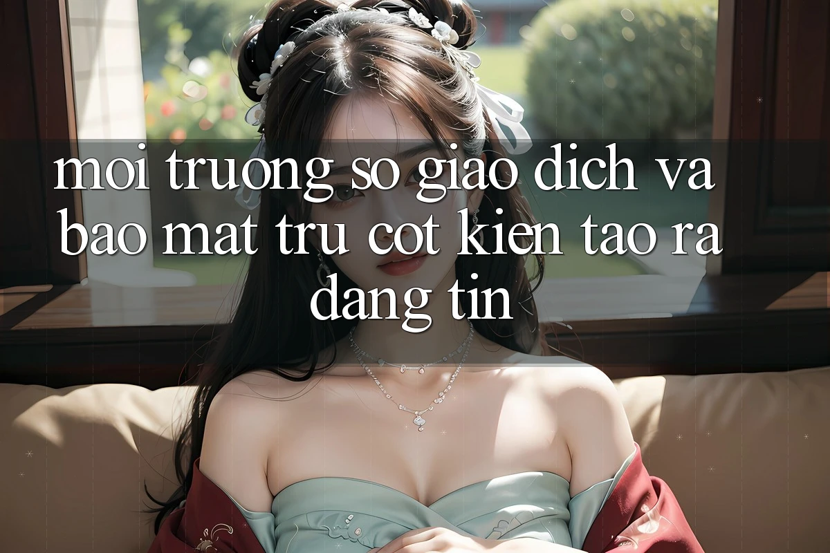 Môi trường số Giao Dịch Và Bảo Mật: Trụ Cột Kiến tạo ra Đáng tin