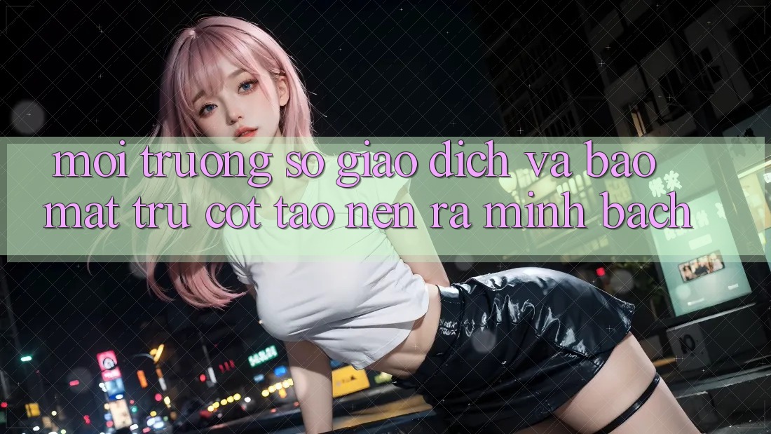 Môi trường số Giao Dịch Và Bảo Mật: Trụ Cột Tạo nên ra Minh bạch