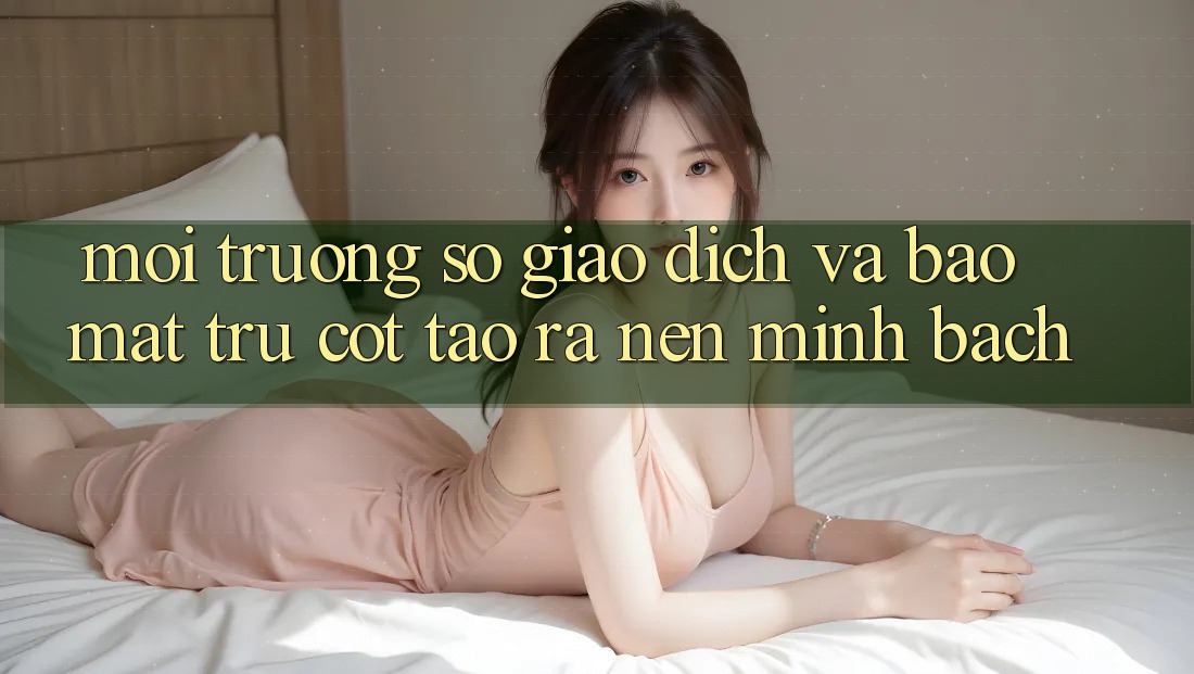 Môi trường số Giao Dịch Và Bảo Mật: Trụ Cột Tạo ra Nên Minh bạch