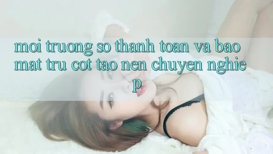 Môi trường số Thanh toán Và Bảo Mật: Trụ Cột Tạo Nên Chuyên nghiệp