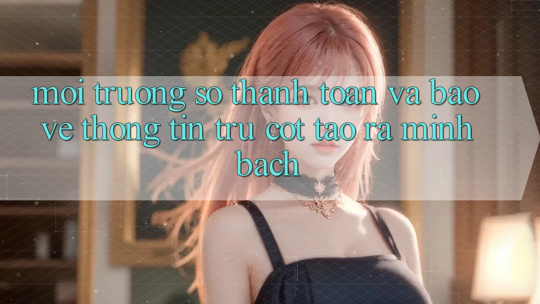 Môi trường số Thanh toán Và Bảo vệ thông tin: Trụ Cột Tạo ra Minh bạch
