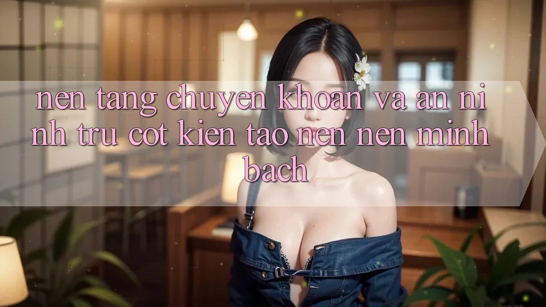 Nền tảng Chuyển khoản Và An ninh: Trụ Cột Kiến tạo nên Nên Minh bạch