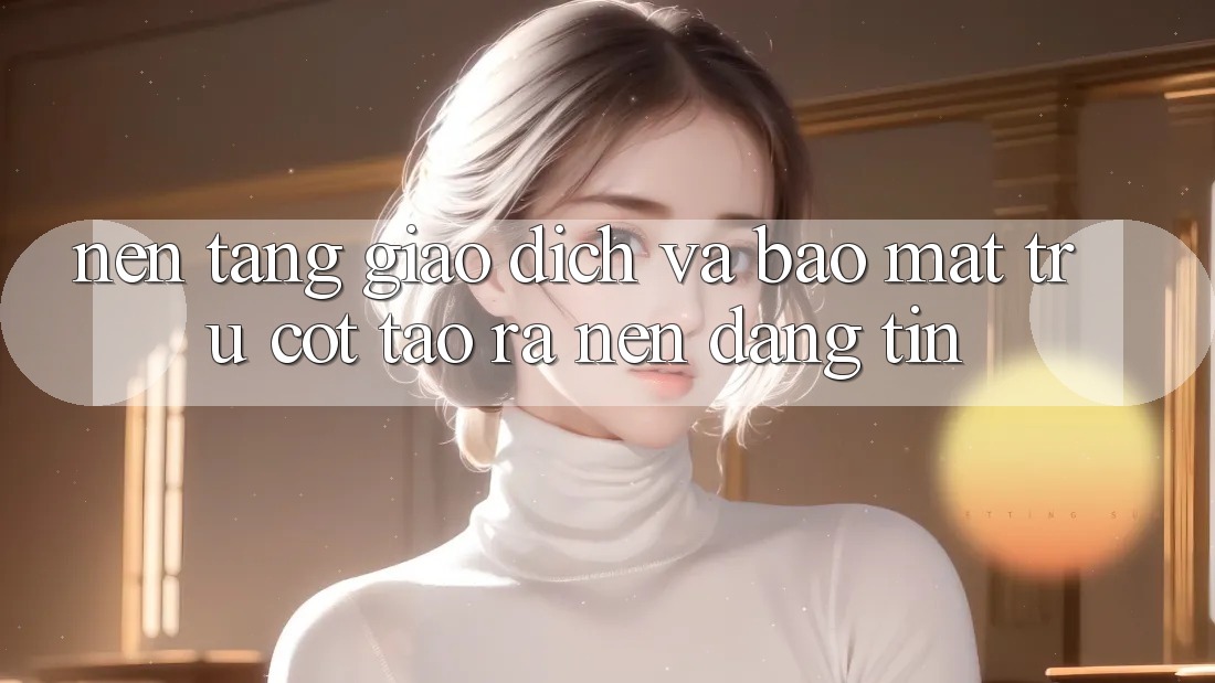 Nền tảng Giao dịch Và Bảo Mật: Trụ Cột Tạo ra Nên Đáng tin