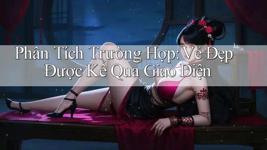 Phân Tích Trường Hợp: Vẻ Đẹp Được Kể Qua Giao Diện