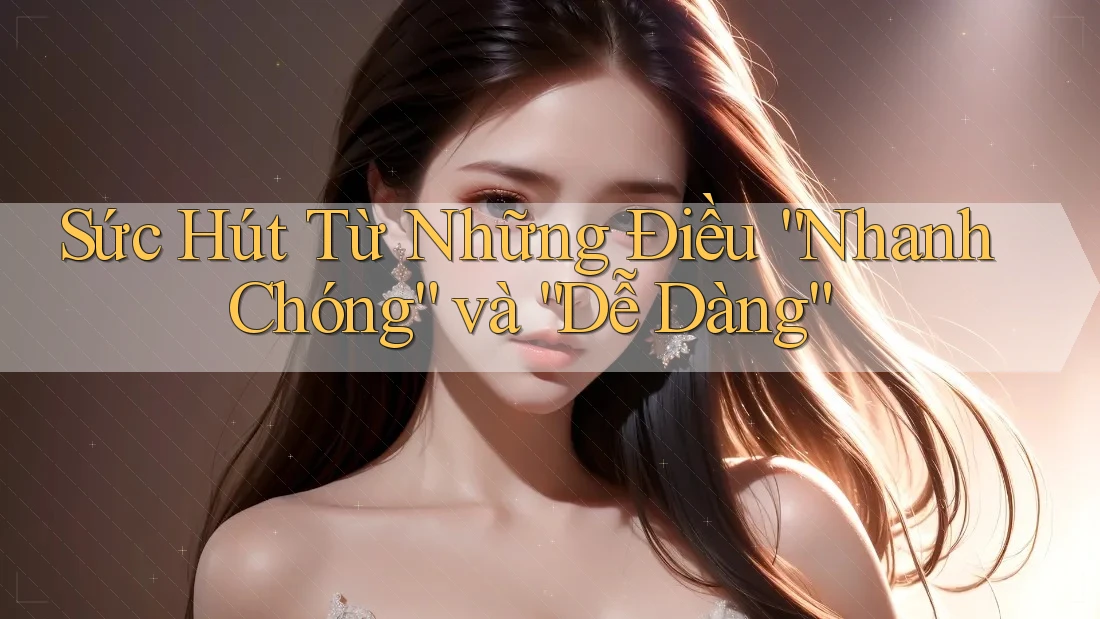 Sức Hút Từ Những Điều “Nhanh Chóng” và “Dễ Dàng”