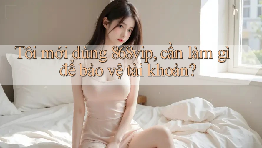 Tôi mới dùng 868vip, cần làm gì để bảo vệ tài khoản?
