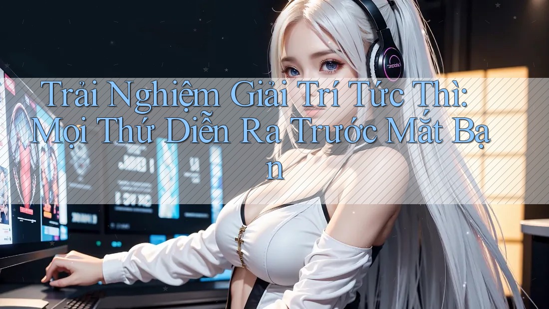 Trải Nghiệm Giải Trí Tức Thì: Mọi Thứ Diễn Ra Trước Mắt Bạn