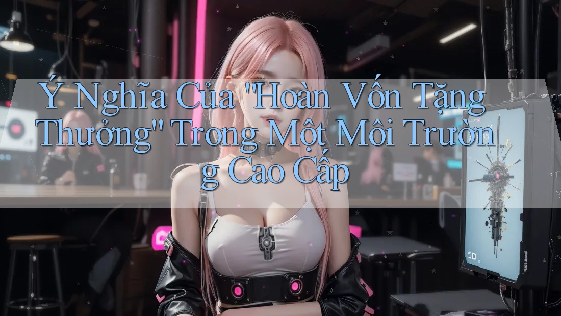 Ý Nghĩa Của “Hoàn Vốn Tặng Thưởng” Trong Một Môi Trường Cao Cấp