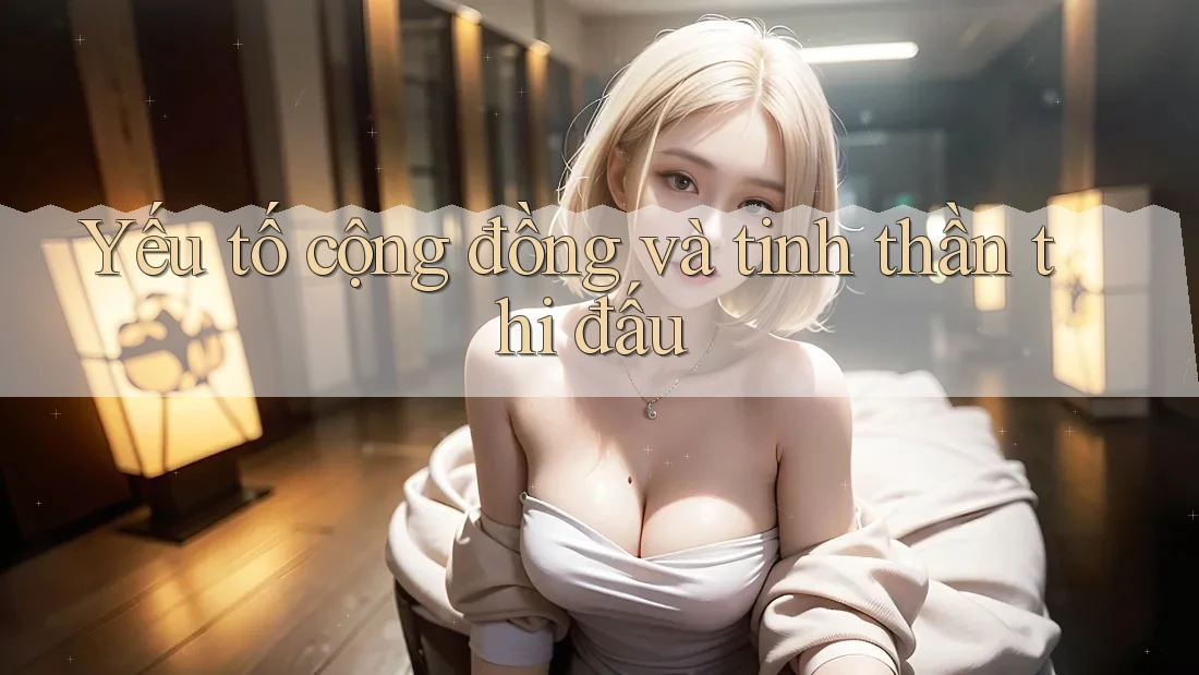 Yếu tố cộng đồng và tinh thần thi đấu